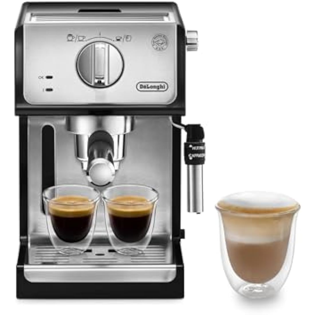 De'Longhi ECP35.31Traditional Barista Pump Espresso Machine, Coffee and Cappuccino Maker, Black
