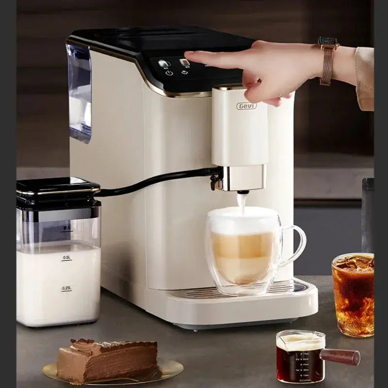 Fully Automatic Coffee Maker with Grinder & Milk Frother – 20 Bar | 1.5L Tank